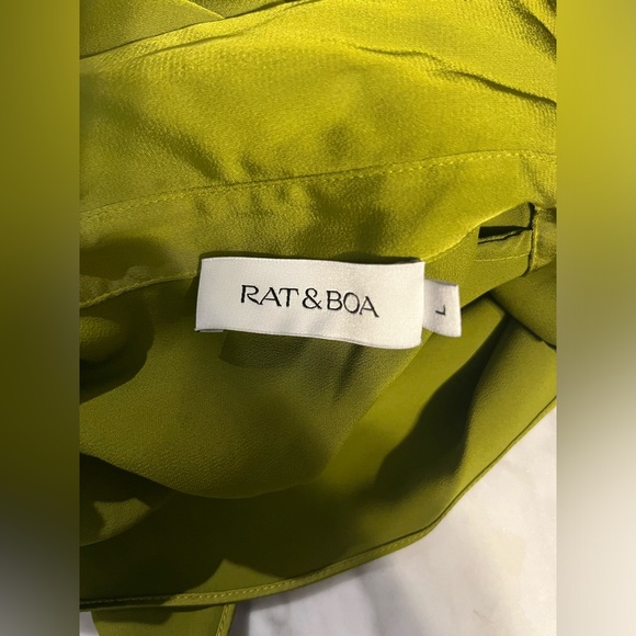 RAT & BOA ALANIS DRESS IN GREEN - Picture 6 of 8